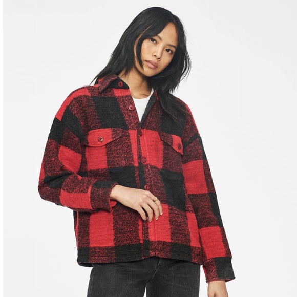 Anine Bing Jackets & Blazers - Anine Bing Bobbi Flannel Jacket